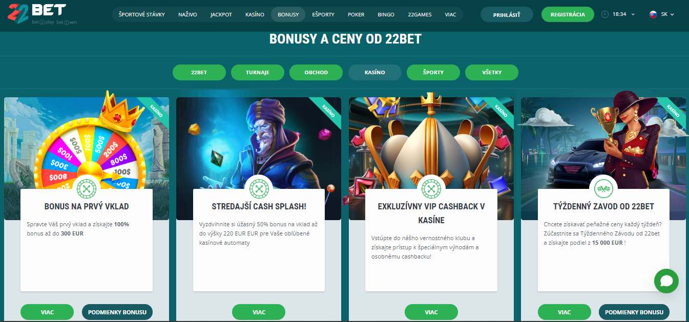 22Bet Casino Bonuses, stavkovecentrum.com