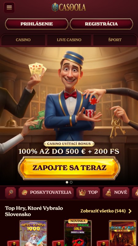 Casoola home page