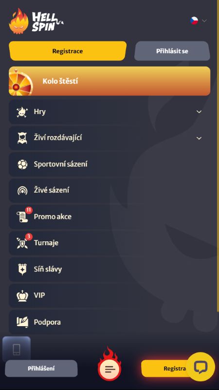 Navigačné Menu