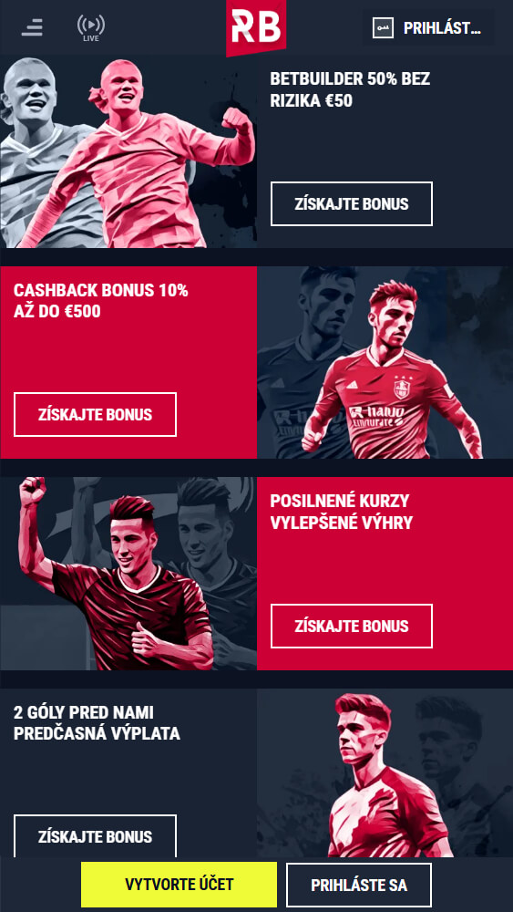 Rabona promo akcie