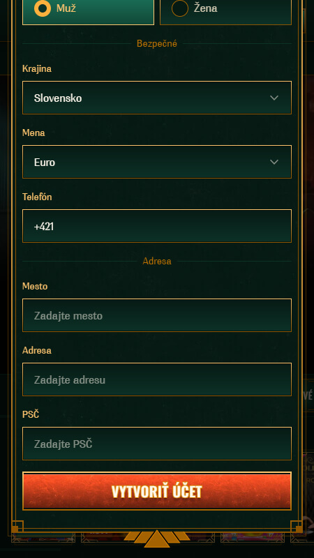 Vložte peniaze