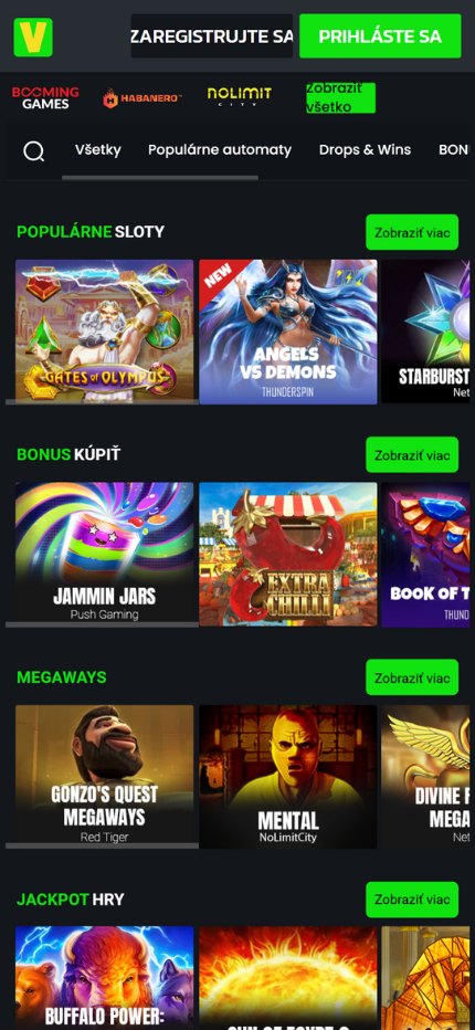 Velobet Casino Czech (mobile screen), stavkovecentrum.com