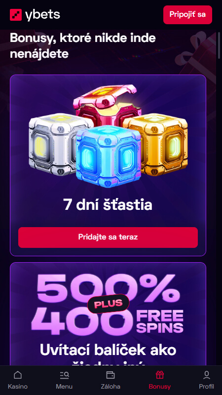 Ybets bonuses