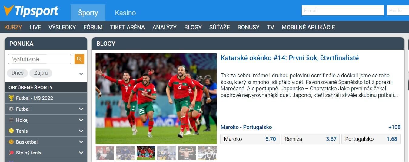 Stávkové stránky typsports