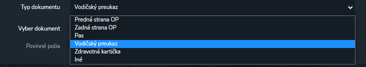 typ dokumentu bering