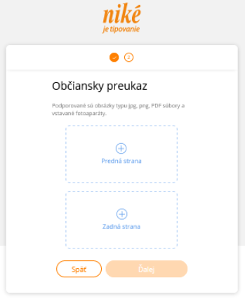 nike registrovať obciansky preukaz