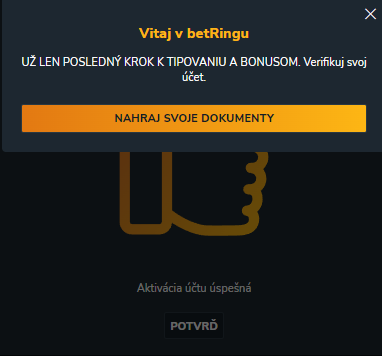 betringu verifikuj