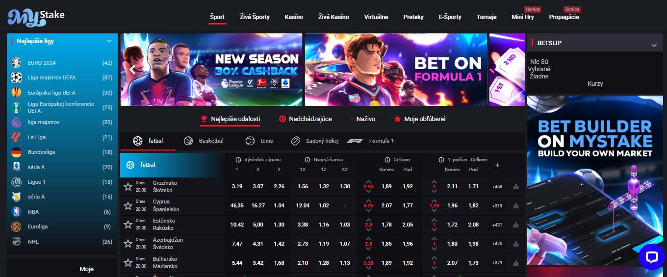 MyStake Casino Sport Betting