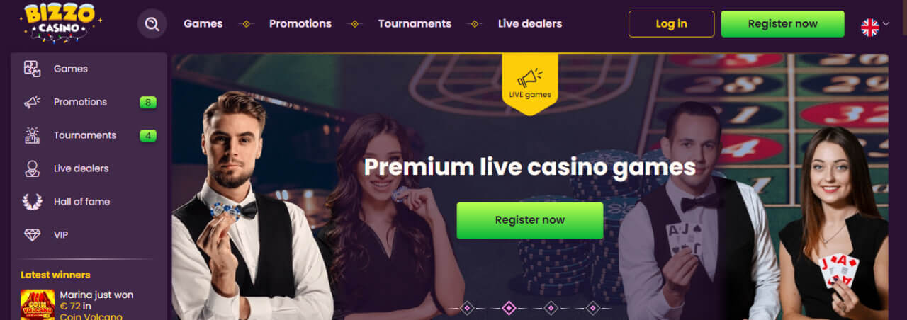 Bizzo casino Slovensko