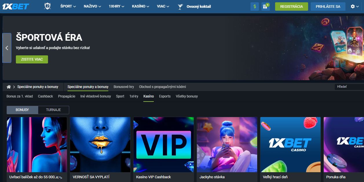 1xBet Casino Bonuses, stavkovecentrum.com