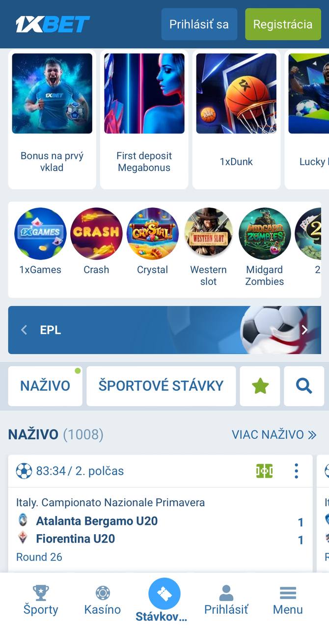 1xbet Bookmakers Mobile