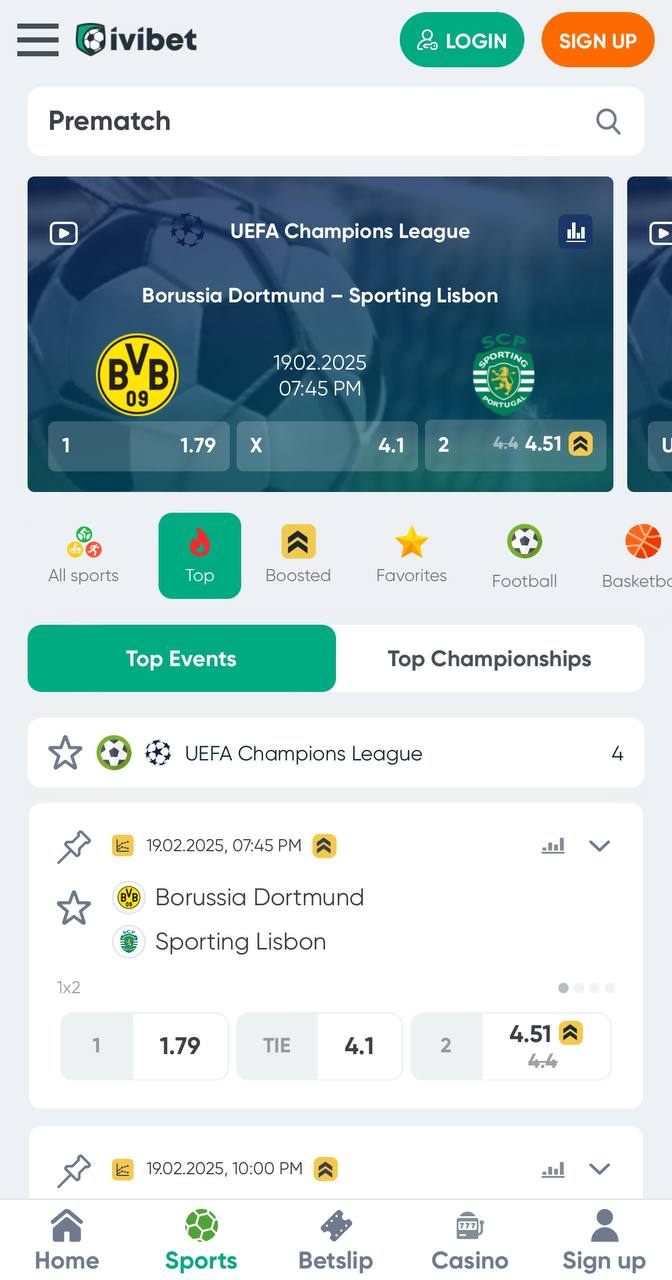 Ivibet Bookmakers Mobile