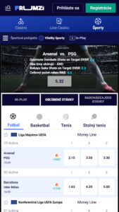 Športové stávky na Frumzi