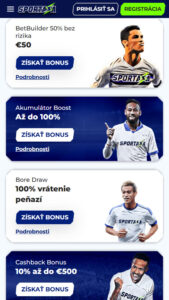 Sportaza promo akcie