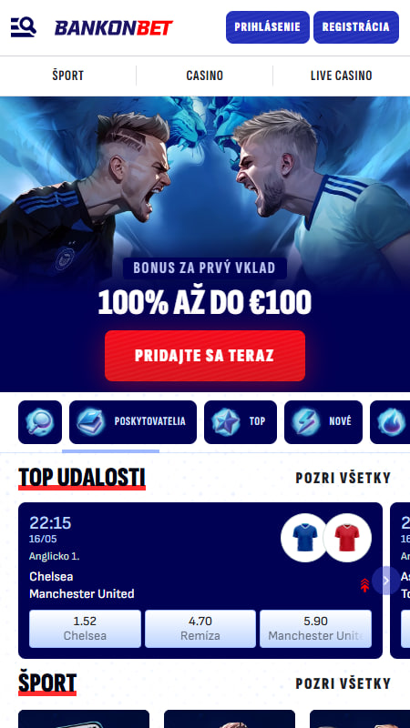 BankonBet nové stávkové kancelárie na Slovensku