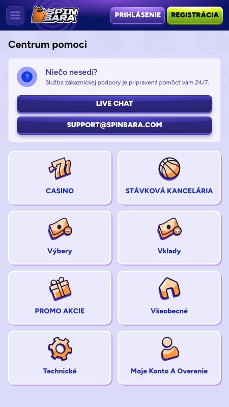 Centrum pomoci Spinbara