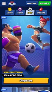Bonusy a propagačné akcie dostupné na BigClash