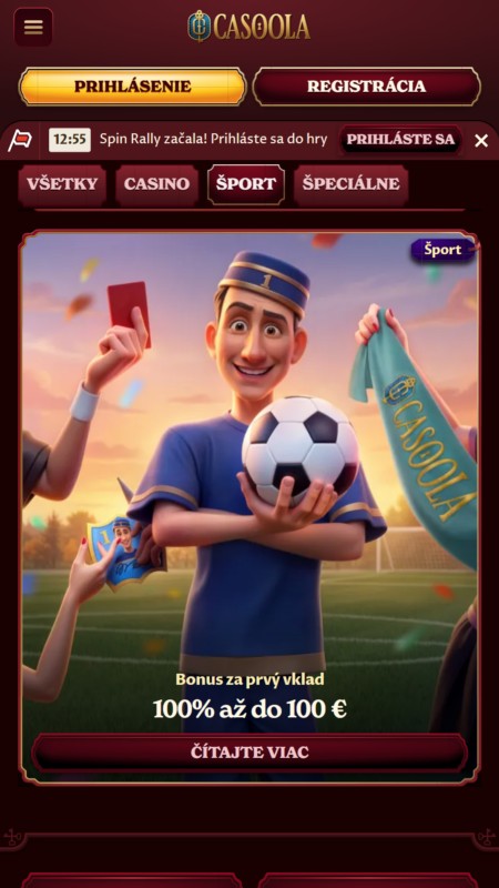 Casoola sport bonus