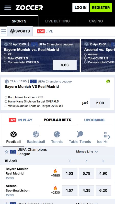 Športové stávkovanie vo Zoccer