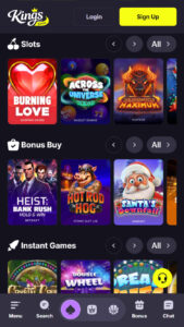 Kings game Top 10 populárnych kasíno hier
